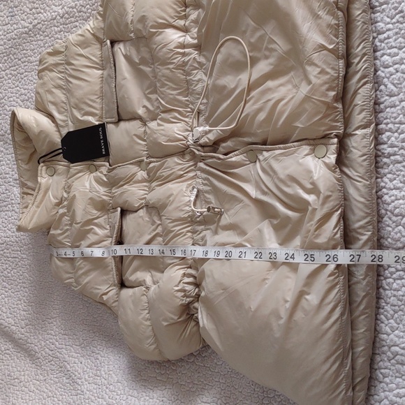 NWT Brave Soul Size Large 14 Puffer Cinch Waist Vest - Picture 5 of 16